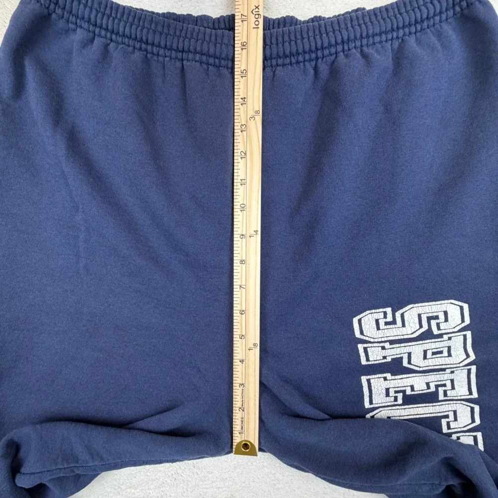 Vintage Champion Special Olympics Navy Blue Sweatpants Large Made in‎ Mexico Y2K